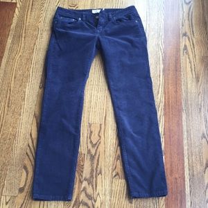 Vineyard Vines dark navy corduroy pants, size 4